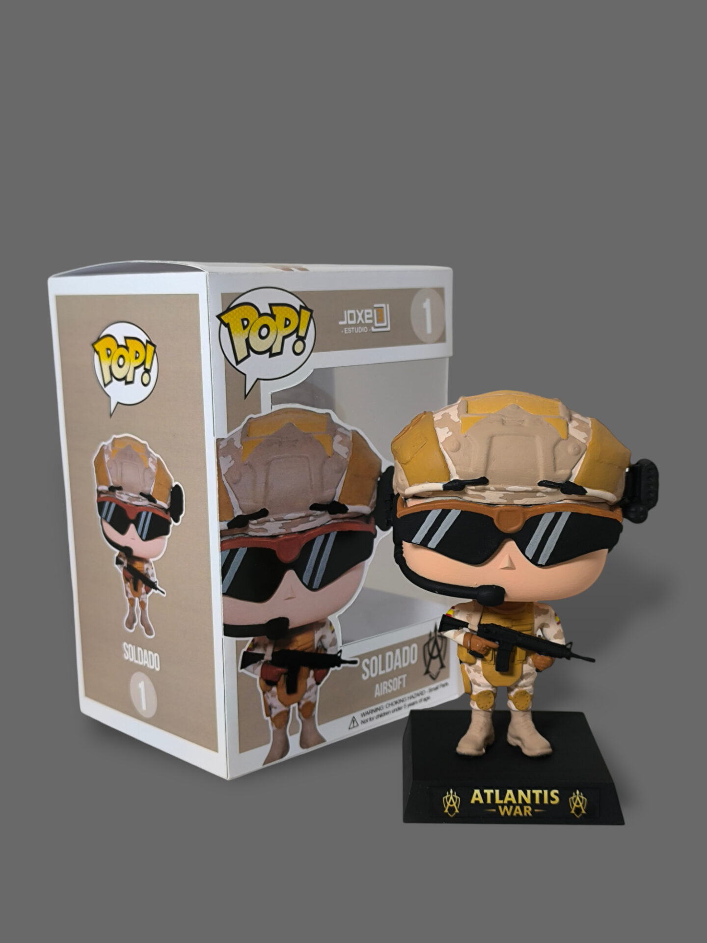 Funko Pop Soldado Atlantis Funko Pop Soldado Atlantis